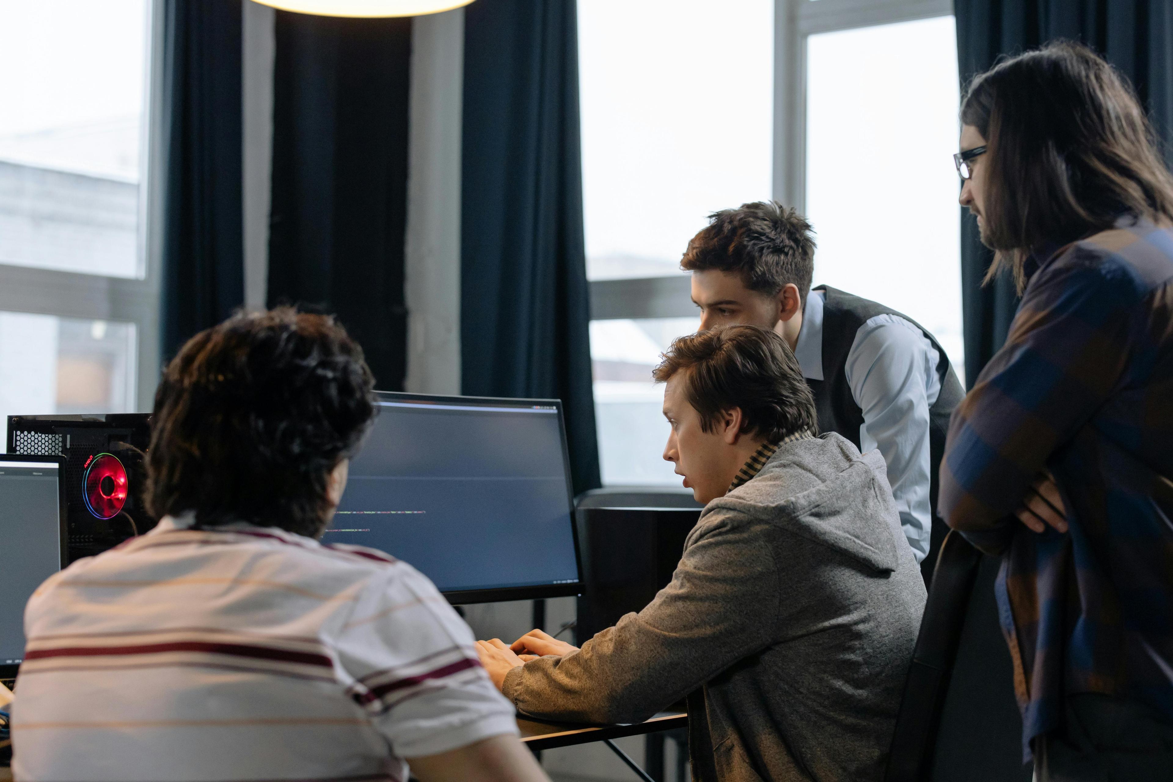 Team collaboration illustration